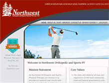 Tablet Screenshot of northwestpt.com